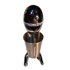 Chrome Hamilton Beach Drink Master Milk Shake Maker Mixer Model # 730N